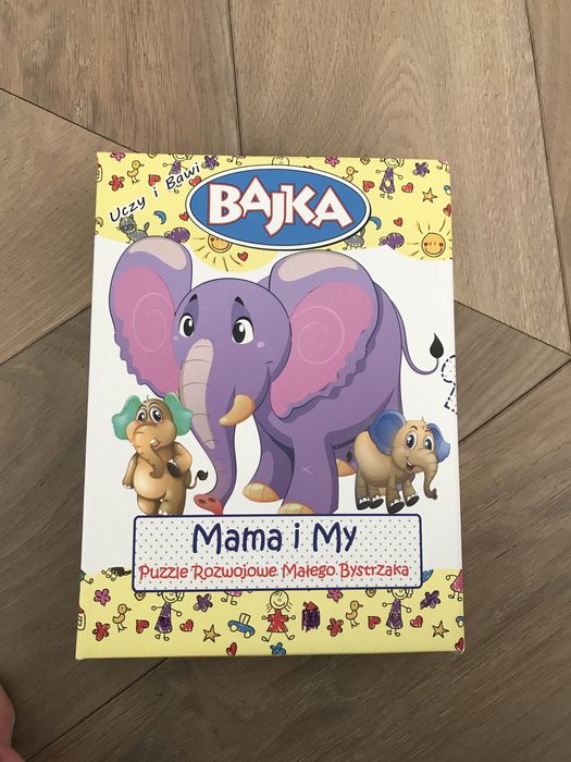 Puzzle zwierzatka jak nowe