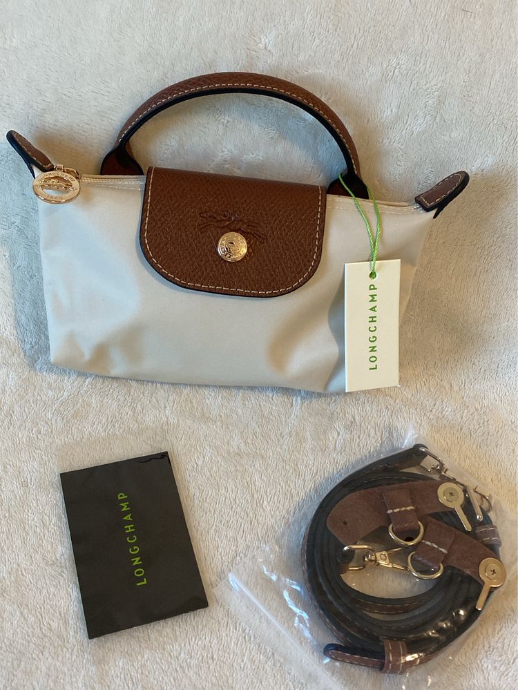 Longchamp mini xs bege
