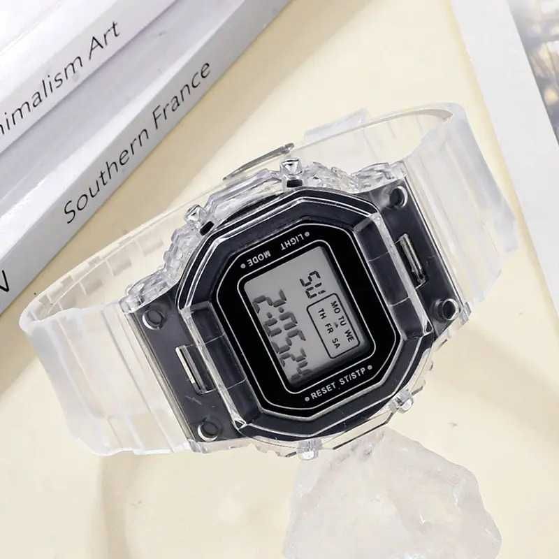 Retro zegarek LED  unisex  stylowy dla każdego wieku!