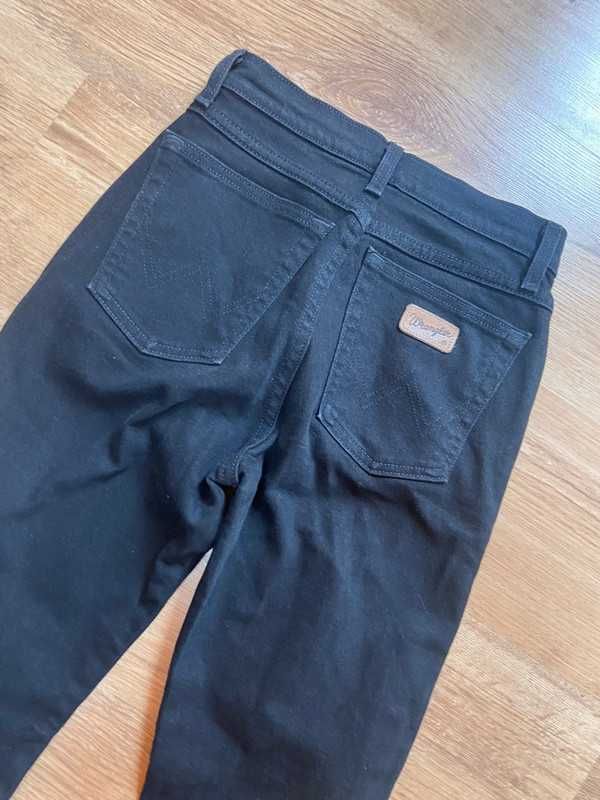 Wrangler s xs roxanne jeansy dzins basic 90s 00s wysoki stan quality
