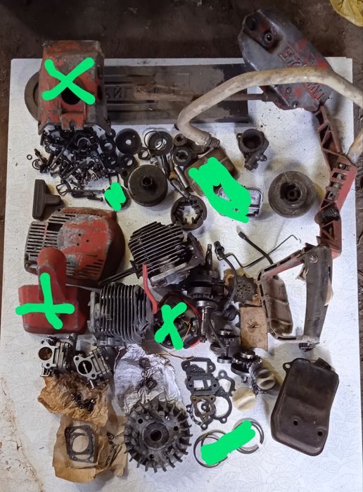 Запчастини до бензопили тайга 245