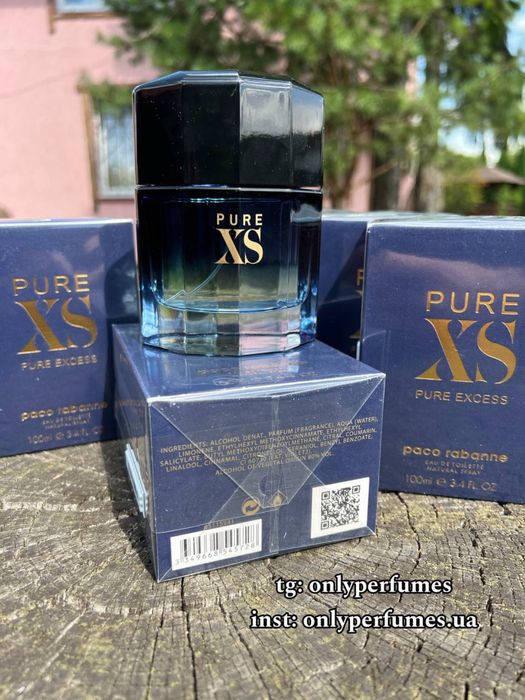 Духи чоловічі Paco Rabanne Pure XS. Пако Рабане Пур Иксес