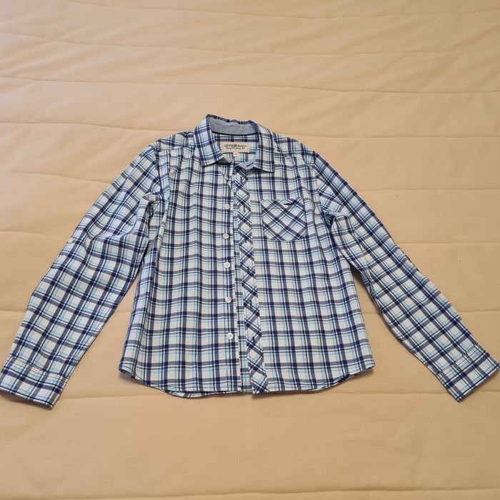 Koszula w kratę Long Island rozm 140