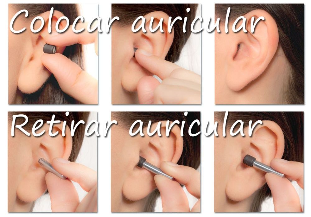 Auricular espião invisivel oculto exame ouvido auriculares bluetooth