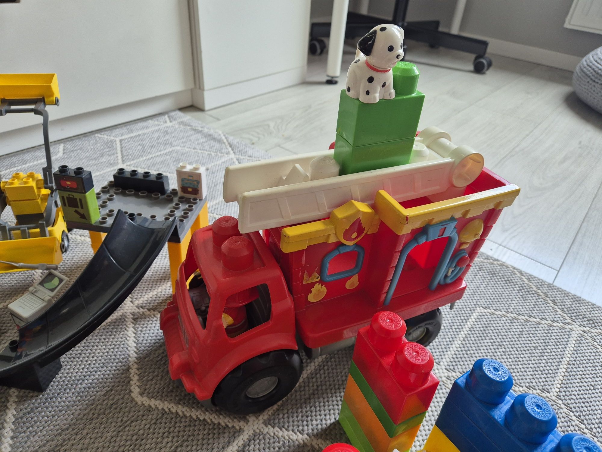 Klocki Mega Blocks straż Lego Duplo