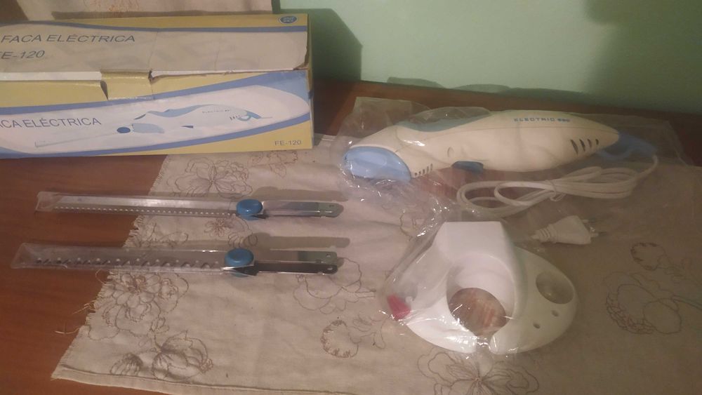 Faca de cozinha elétrica