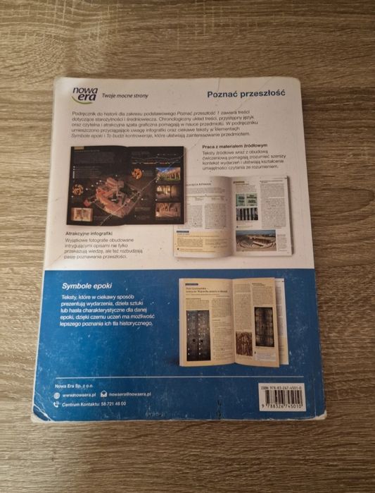 Podręcznik do historii Poznać przeszłość 1 zakres podstawowy Nowa Era