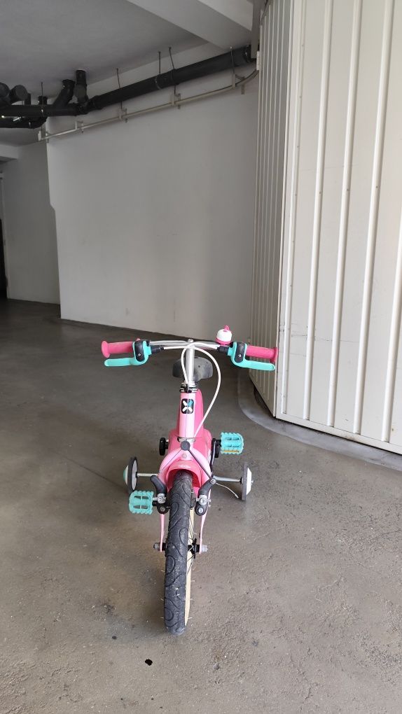 Bicicleta de menina unicórnio