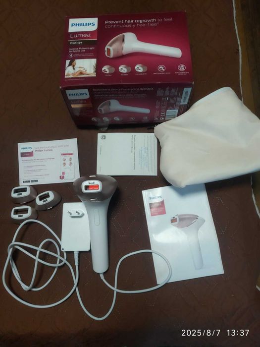 Фотоэпилятлор  Philips Lumea Prestige BRI956/00, б/у-состояние нового