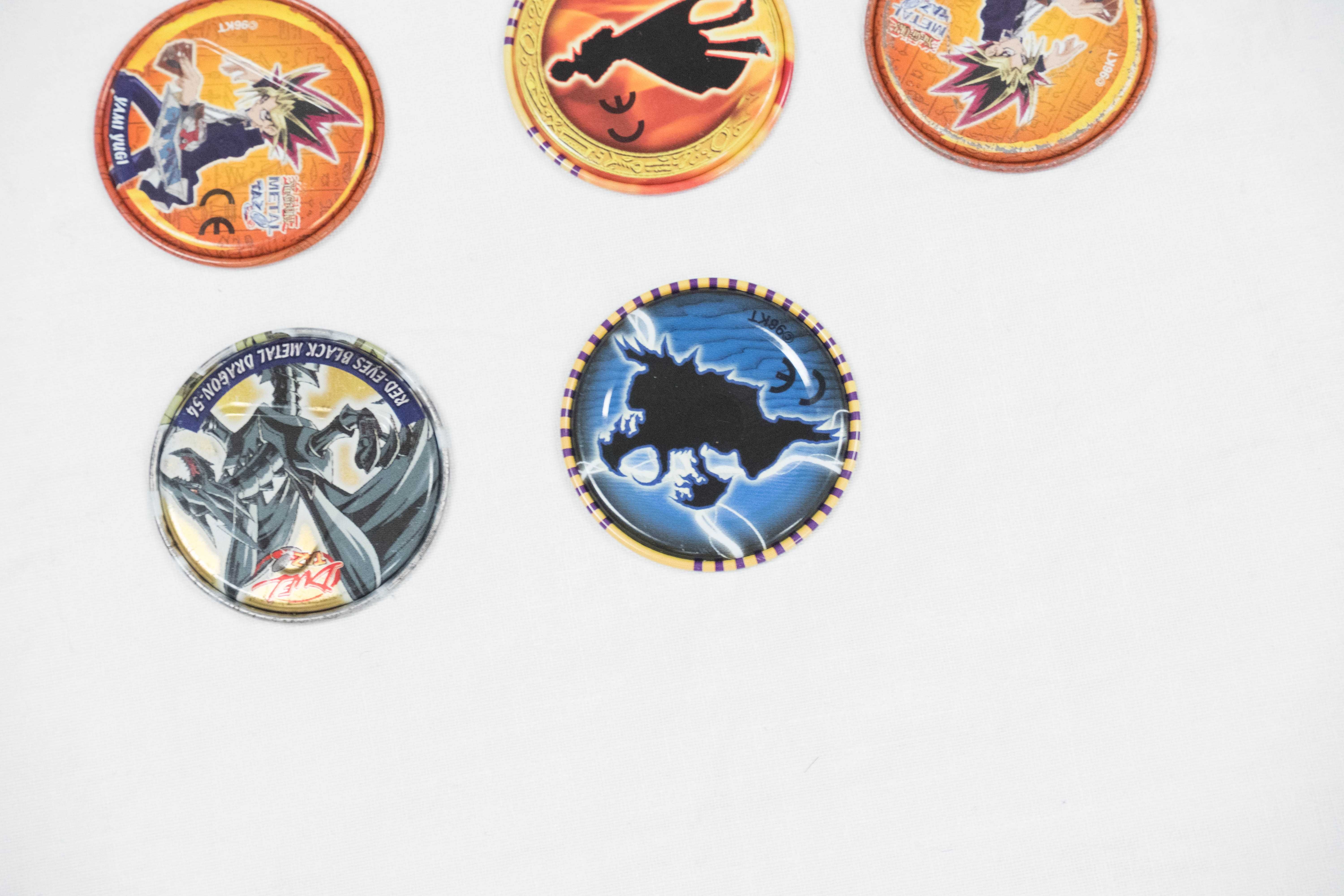 Pokemon metal Tazo Tazos zestaw 8 szt.