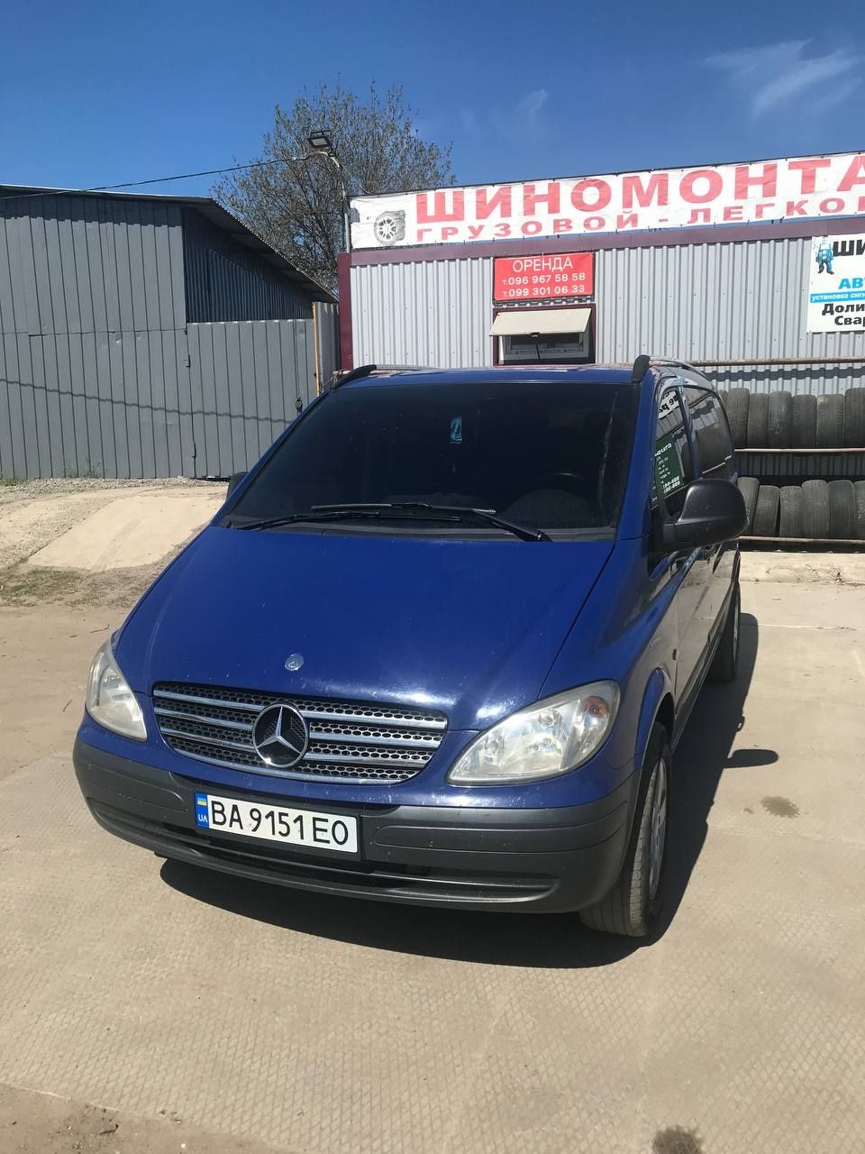 Mercedes Vito пассажир