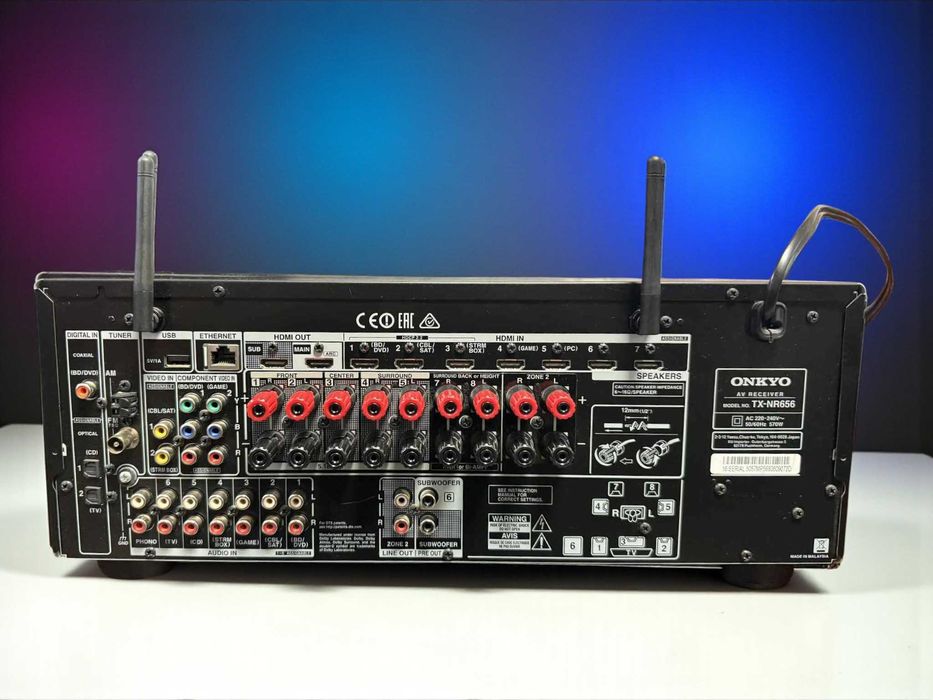 Zestaw kina domowego Amplituner ONKYO TX-NR656 7.2 Głośniki AUDIO PRO