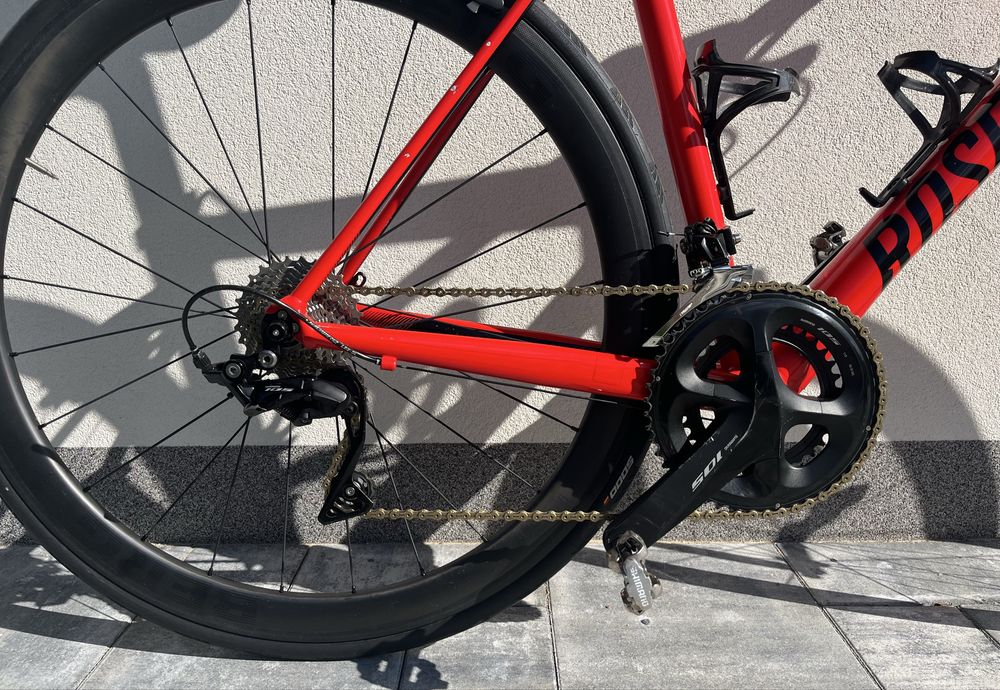 Rose Pro Sl Shimano 105 (roz. 57), koła carbon. Caly na carbon ZIPP
