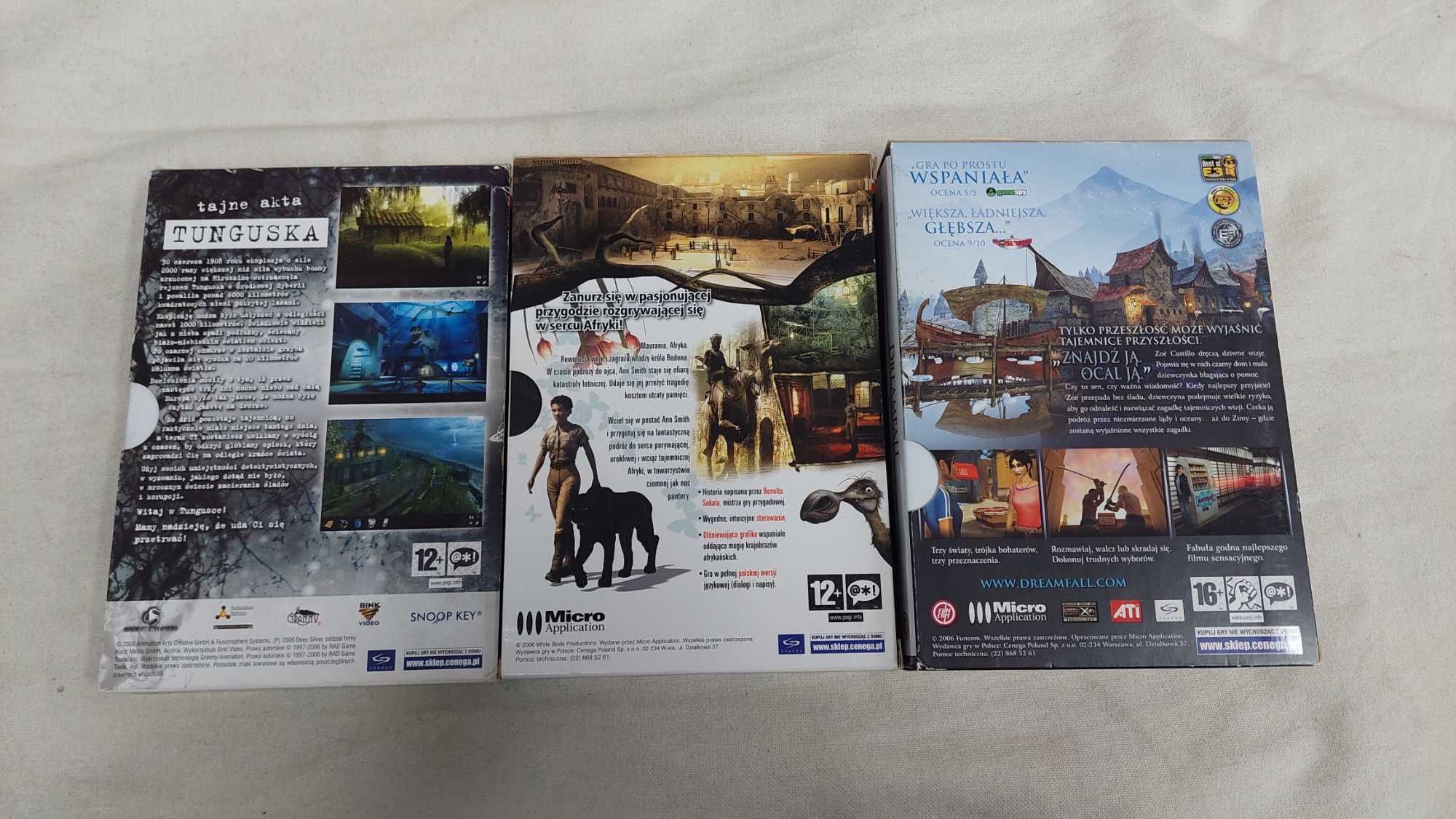 Paradise, Dreamfall, Tajne Akta Tunguska - Przygodowe gry PC Premiera