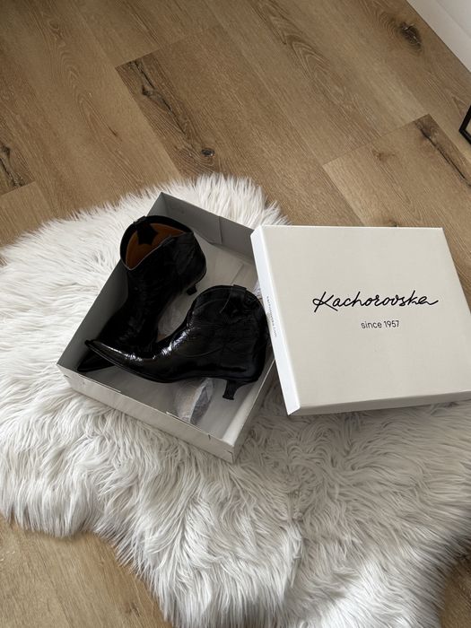 Ковбойки лакова шкіра kachorovska