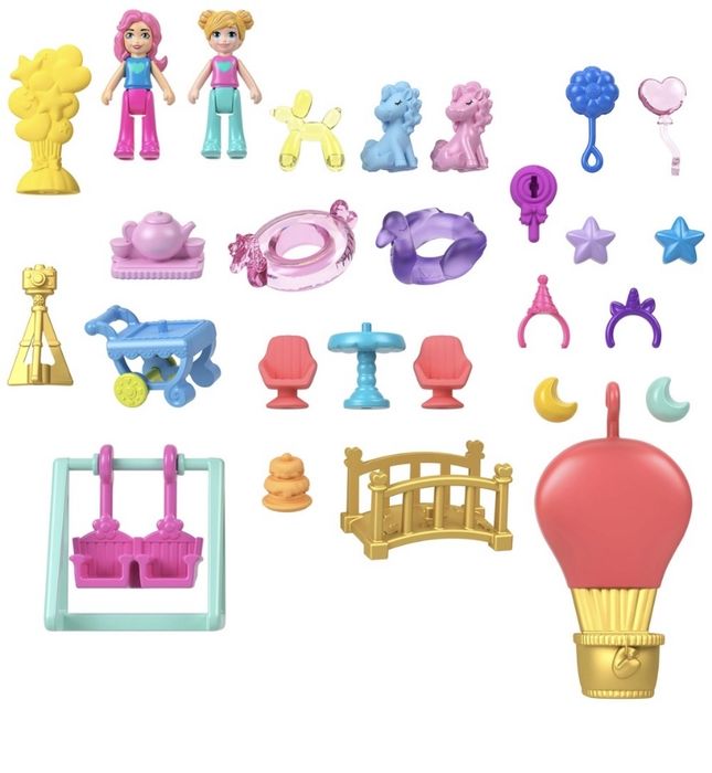 Полі Покет Компакт Єдиноріг Вечірка Polly Pocket unicorn partyland