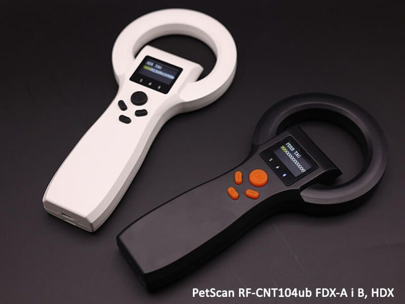 Czytnik mikroczipów PetScan RF-CNT104ub FDX-B, FDX-A, HDX