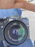 máquina fotográfica zenit antigua