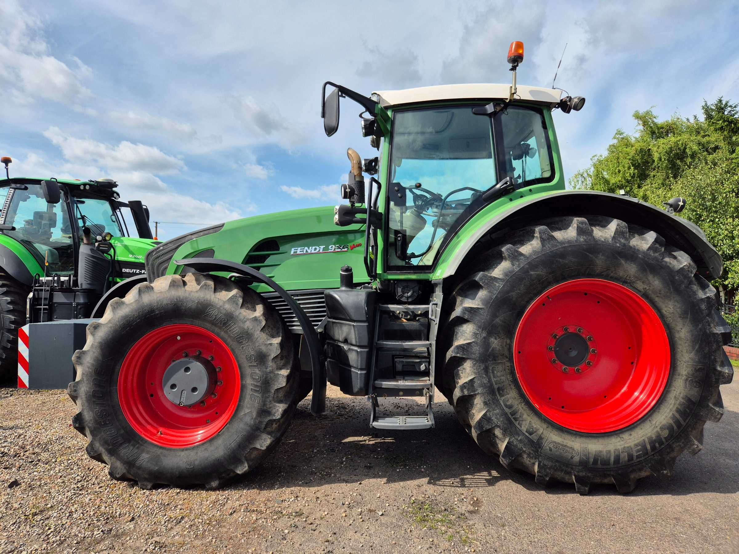 Fendt 936 Vario 55km/h obciążnik zaczepy opony jak nowe