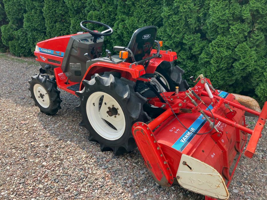 Mini Traktor Yanmar Ke4 Glebogryzarka Iseki Kubota 4X4
