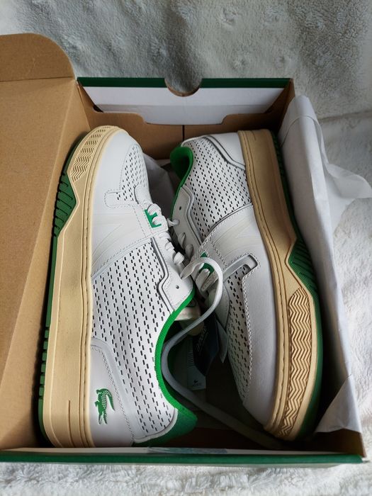 Buty Lacoste męskie sneakersy skórzane L001 rozm. 46.5