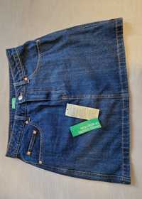 United colors of Bennetton spodniczka jeans r.42  r.40