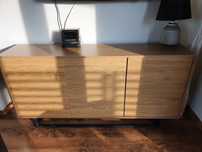 Komoda loft 160 kolor dąb naturalny Nowa