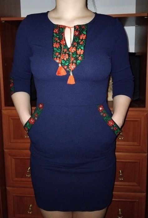 Платье вышиванка