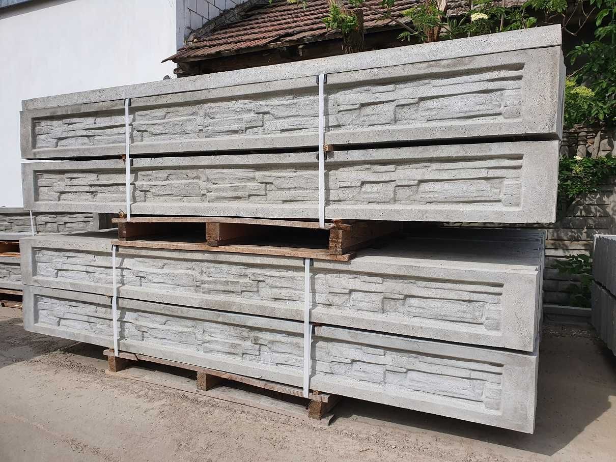 Podmurówka betonowa MOCNA płyta ŁĄCZNIKI - OGRODZENIA panelowe