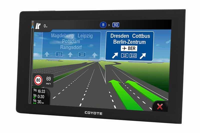 GPS-навігатор відеореєстратор Coyote 1090 DVR PRO 9 дюймів для TIR