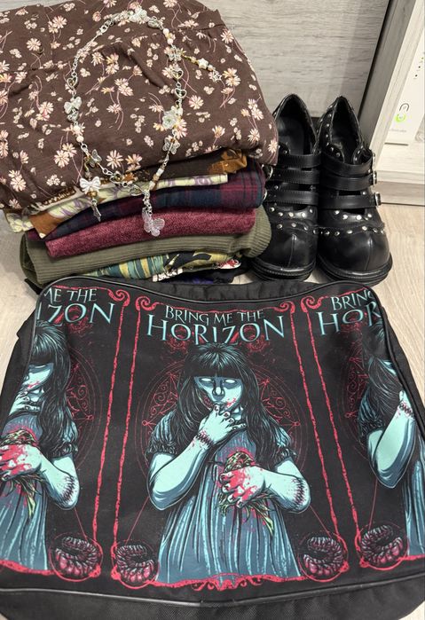 Ubrania w stylu goblincore\goth\rock\fairycore rozmiar L