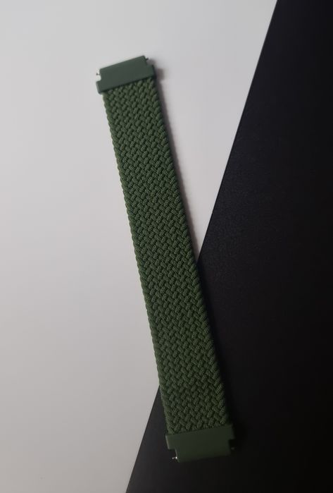 Pasek plecionego materiału 20 mm do zegarka Samsung, Huawei, Amazfit,