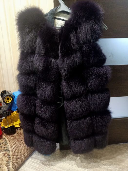 Жилет меховая натуральный