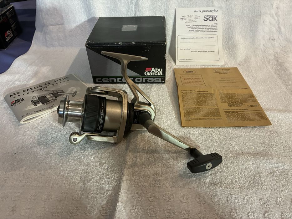ABU Garcia CD4 -3000 center drag prawie ideał.