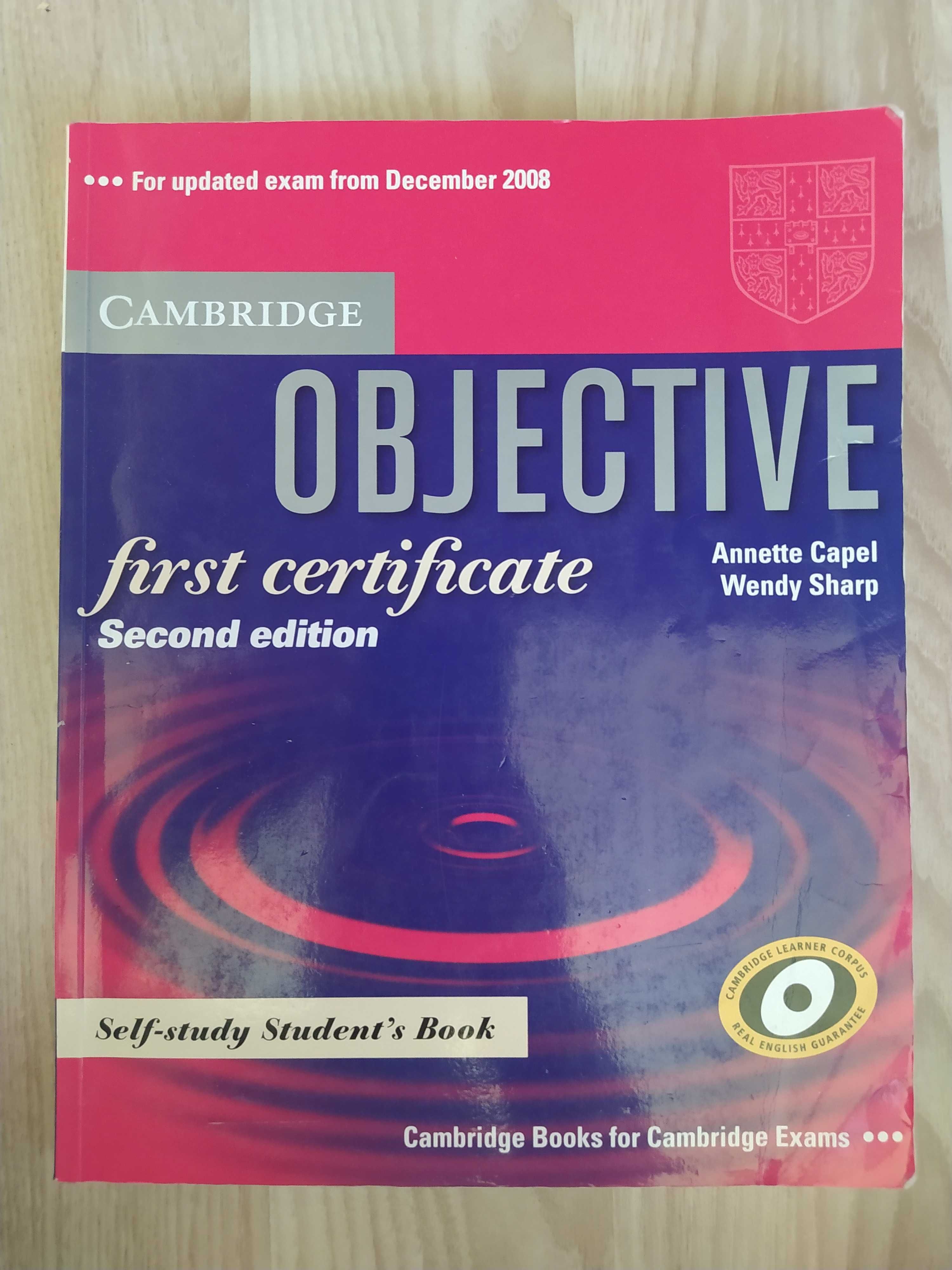 Cambridge Objective FCE Capel Sharp Podręcznik do Angielskiego
