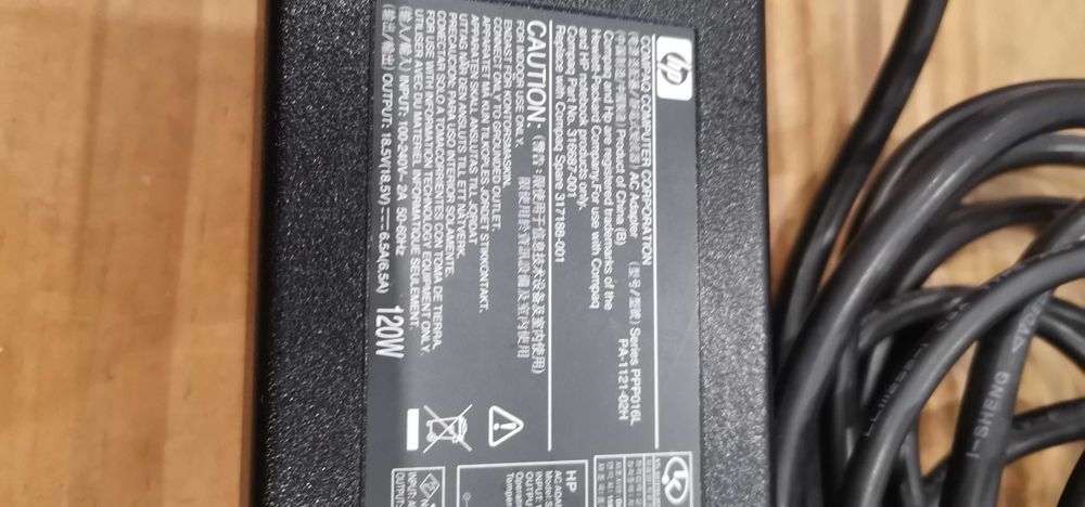 Carregador/Charger Portátil/Laptop HP Pavilion (PA-1121-02H)