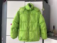 Kurtka puchowa zimowa oversize Bershka