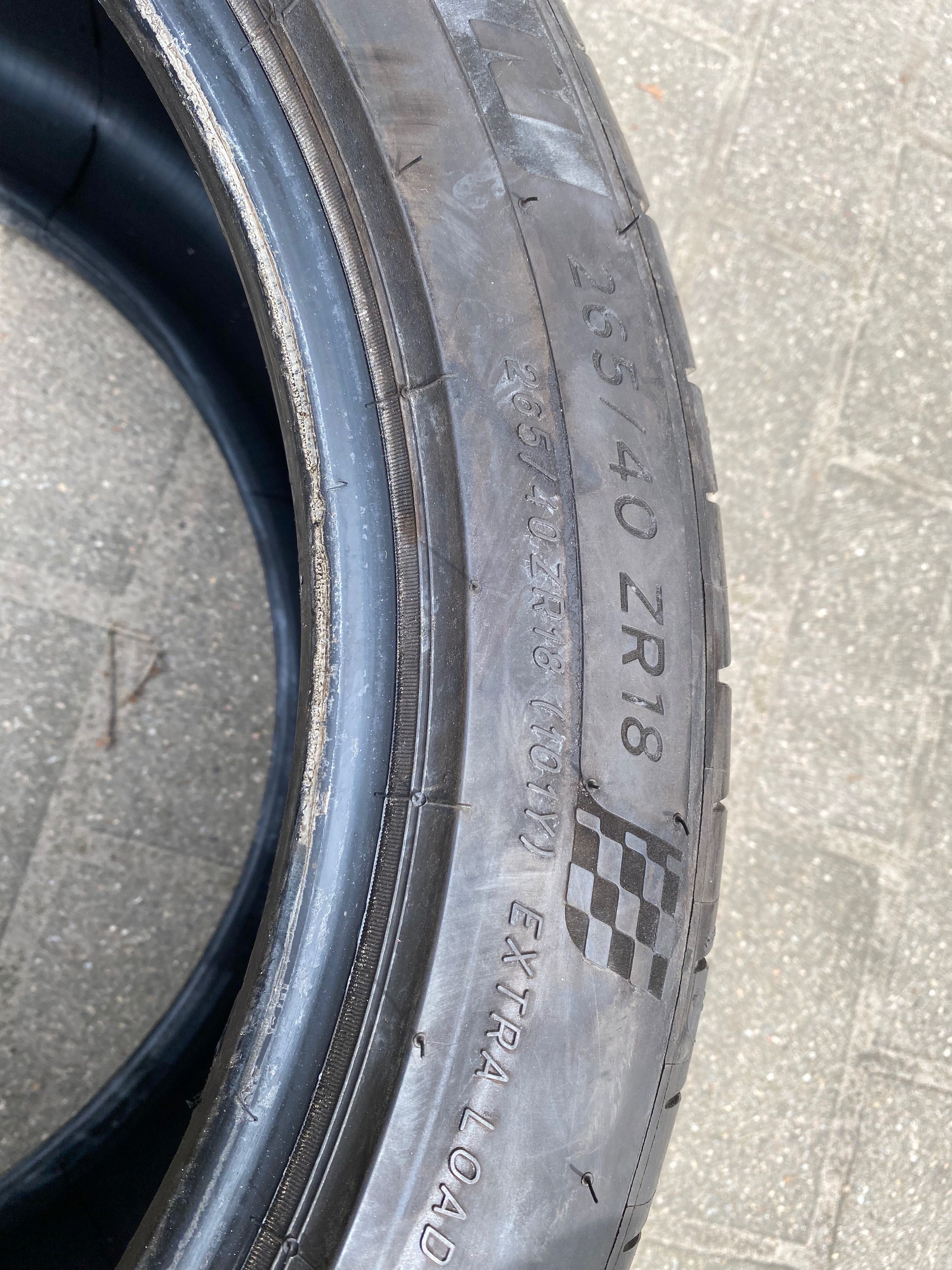 Opona Michelin Pilot Sport 4s 265/40 ZR18 101Y Produkcja 0722