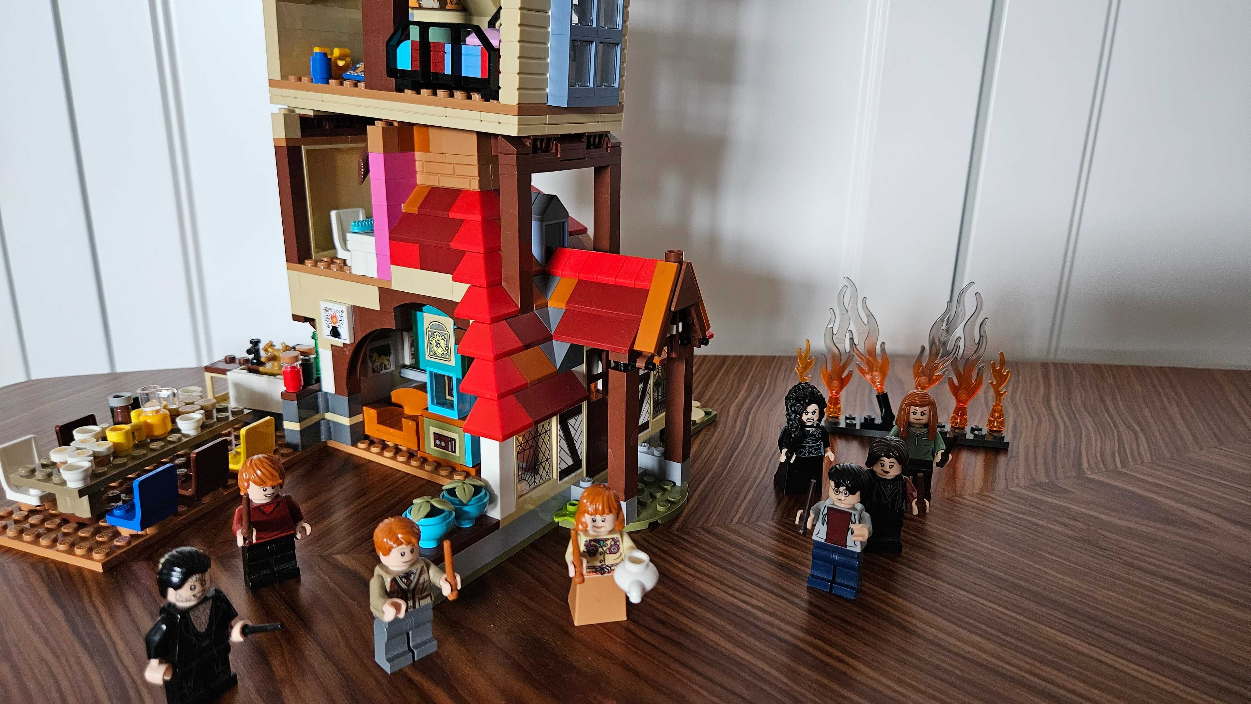 Jak NOWE! Kompletne LEGO® 75980 Harry Potter - Atak na Norę