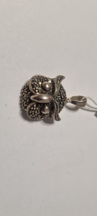 Srebrna zawieszka sowa