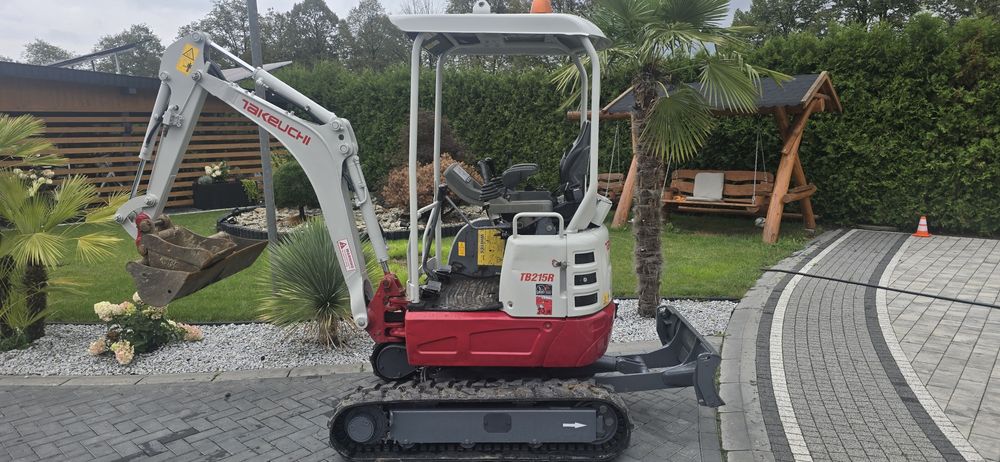 Minikoparka takeuchi  Niemcy Mocna koparka