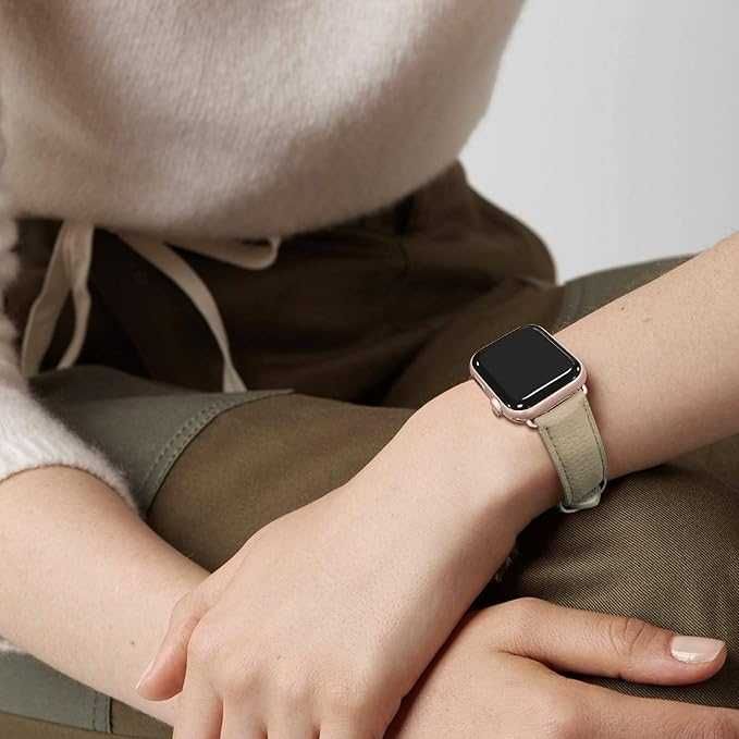 Pasek do Apple Watch szary jasny