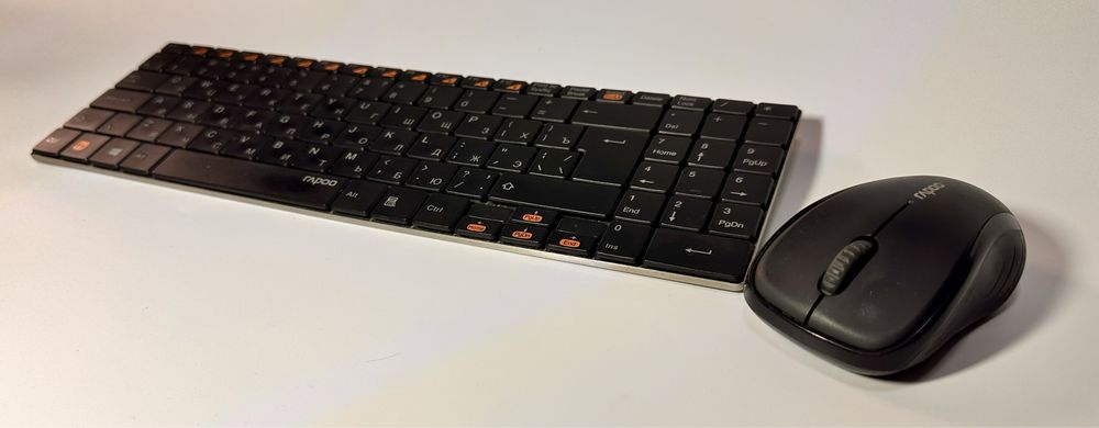 Клавиатура и мышь комплект rapoo 9060 Wireless Black