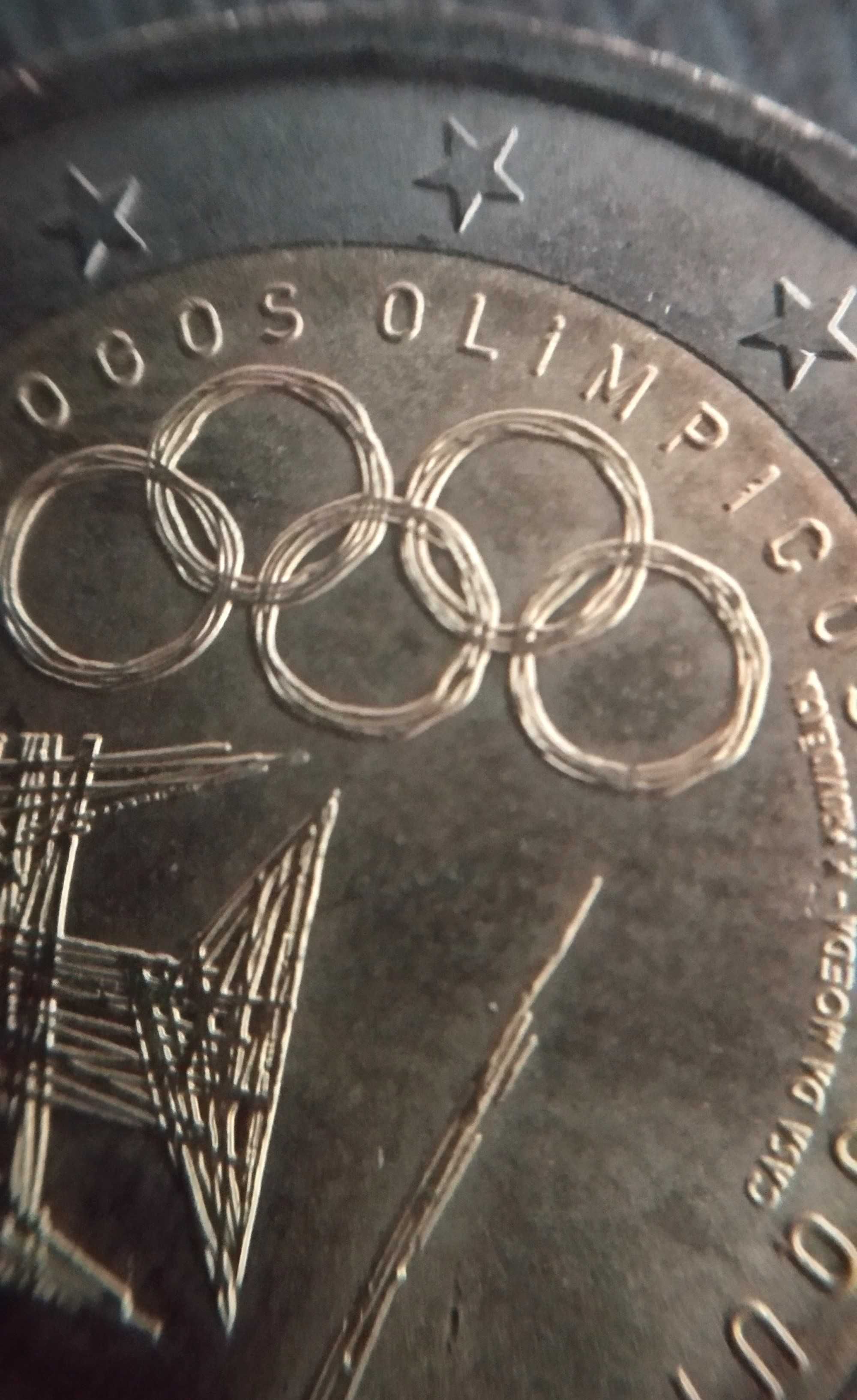 Moeda Comemorativa Participação Portugal Jogos Olímpicos Tokyo 2021