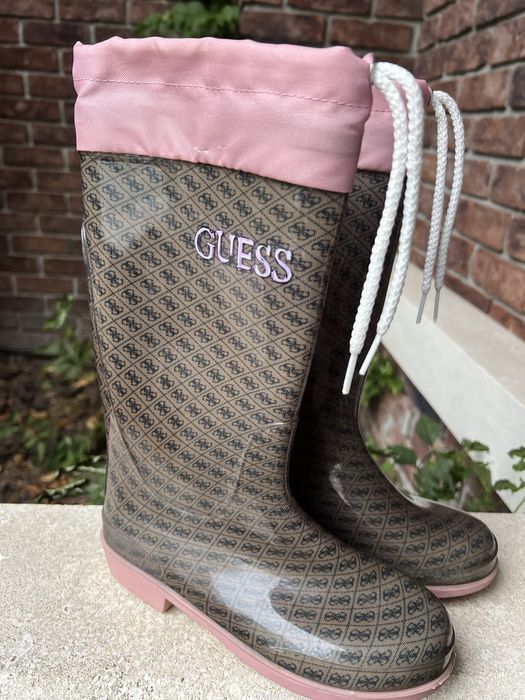 Гумові резинові чоботи guess 32 розмір