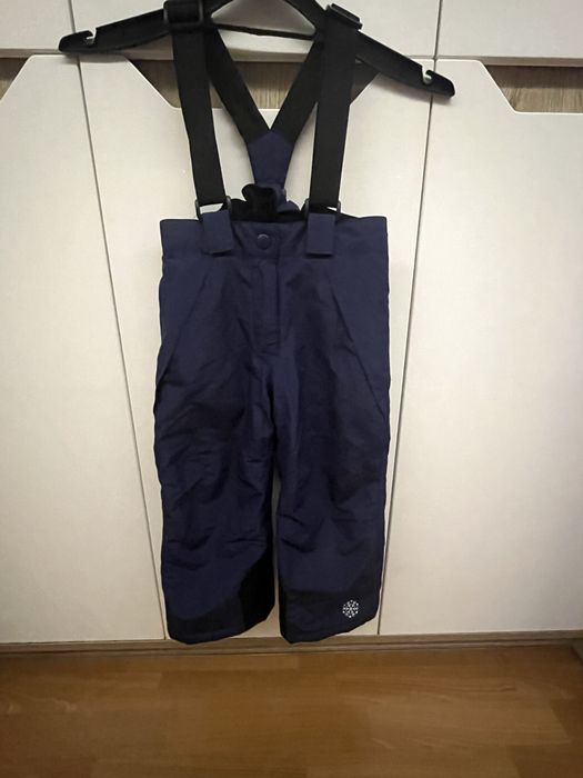 Spodnie narciarskie 98/104 granatowe