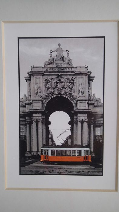 Fotografia de eléctrico da cidade Lisboa