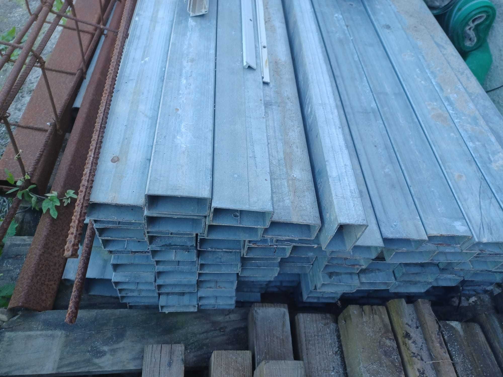 Tubo 50X30X2 Galvanizado