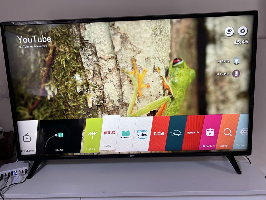 LG 43 LED Full HD Smart WebOS DVBT-2 Netflix Disney !!