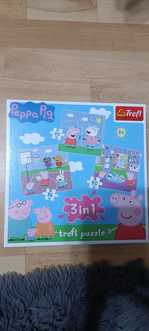 Puzzle Peppa Pig 3 w 1